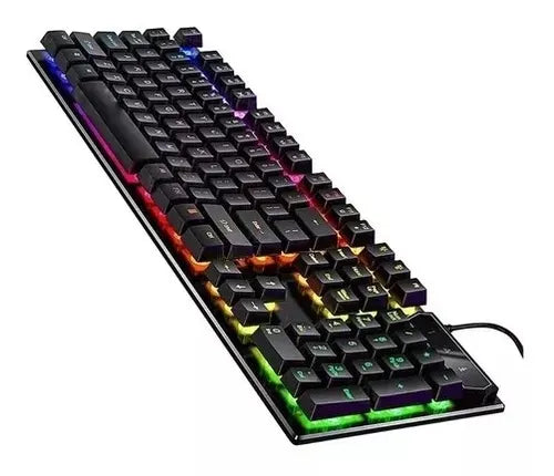 Teclado Gamer NIA RGB JP-1: Rendimiento y Estilo para Jugadores 🎮✨