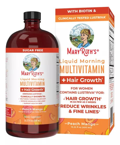 🌟 MaryRuth Organics – Multivitamínico Líquido con Lustriva® 🌟